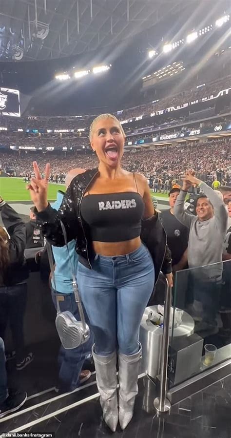 danii banks raiders game|OnlyFans Model Danii Banks Kicked Out of NFL Stadium for。